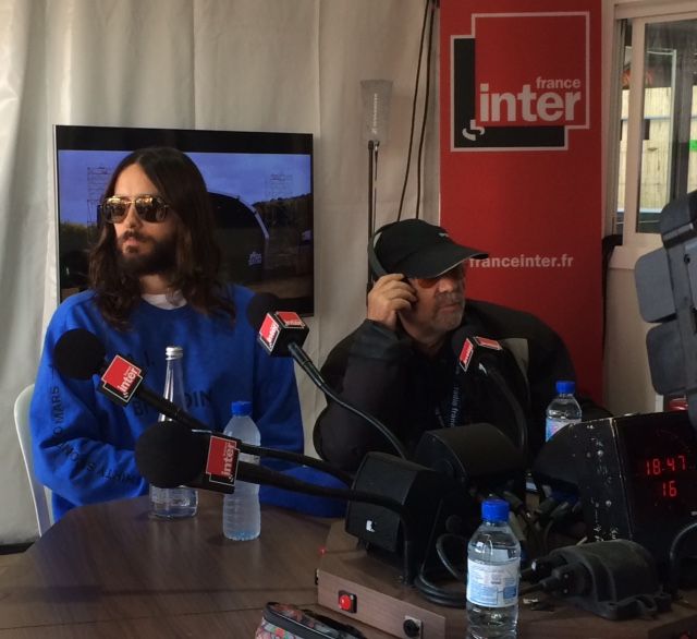 Jared Leto dans le Club estival au Festival Rock en Seine