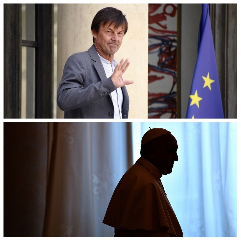 Nicolas Hulot a annoncé sa démission mardi 28 août / Dimanche 26 août, le pape François a employé le mot de « psychiatrie » au sujet de l'attitude à adopter vis-à-vis de l'homosexualité