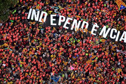 Manifestation à Barcelone - septembre 2018 Manifestation à Barcelone - septembre 2018