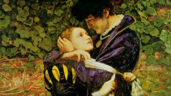 Un huguenot le jour de la Saint-Barthélemy, John Everett Millais (1852)