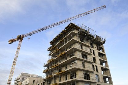 Immeuble en construction à Rennes Immeuble en construction à Rennes