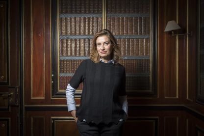 Emmanuelle Devos, actrice française lors d'une séance photo à Paris en septembre 2017. César de la meilleure actrice en 2002 pour son rôle dans "Sur mes lèvres" deJacques Audiard. Emmanuelle Devos, actrice française lors d'une séance photo à Paris en septembre 2017. César de la meilleure actrice en 2002 pour son rôle dans "Sur mes lèvres" deJacques Audiard.