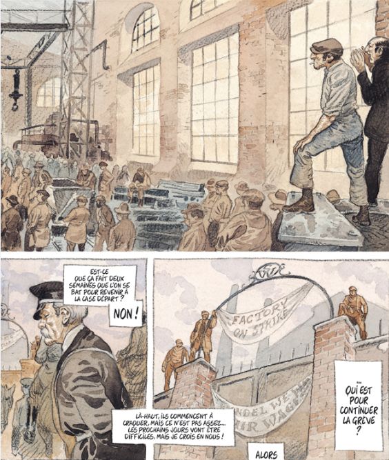 Planche Eldorado Ed Futuropolis