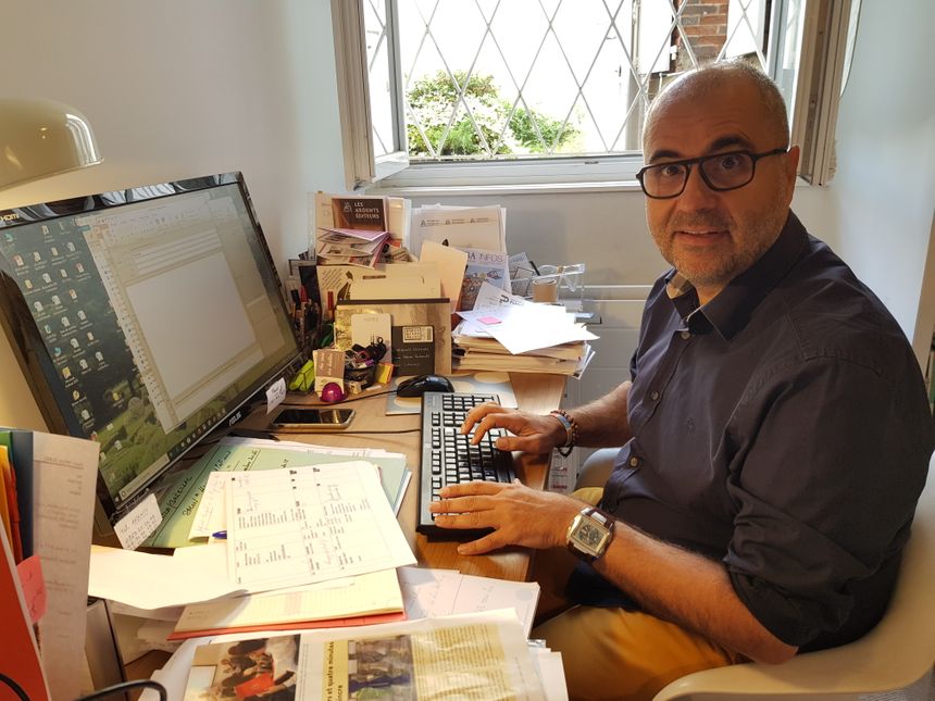Jean-Marc Ferrer, le Directeur des Ardents Editeurs
