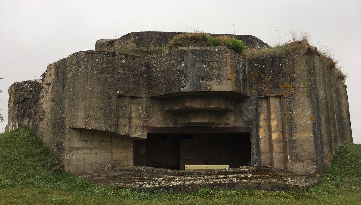 La batterie d'Azeville, l'une des toutes premières constructions du