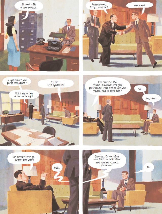 Joe Shuster planche ed Urban Graphic