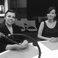 Christelle Rousseau, responsable de l’antenne INA à Radio France, et Marine Beccarelli, historienne spécialiste des médias et de la radio.