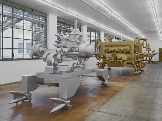 Cavalcade, sculptures et dessins 1963-2001, Cycle l'éternel détour, BRUNO GIRONCOLI
