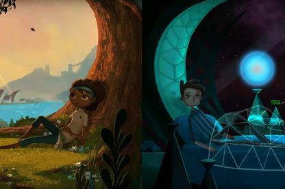 Un jeu vidéo qui raconte l'étrange aventure croisée de deux jeunes héros que tout oppose Un jeu vidéo qui raconte l'étrange aventure croisée de deux jeunes héros que tout oppose