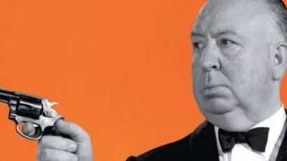 couverture du livre de François Rivière "Epitaphe pour Alfred Hitchcock", 2018 - Payot