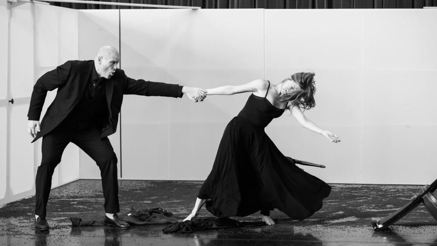 Bérénice en répétition (saison 18/19) - Bo Skovhus (Titus), Barbara Hannigan (Bérénice)