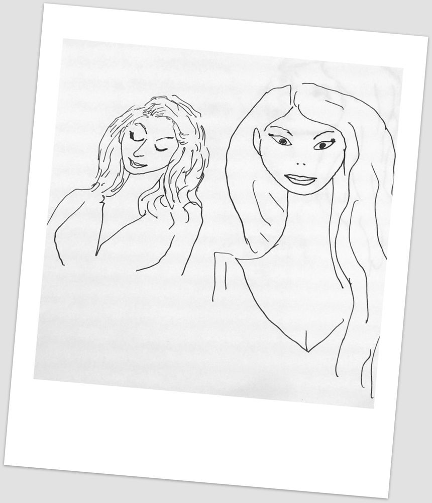 Catherine Trottmann, mezzo soprano, croquée par Joann Sfar