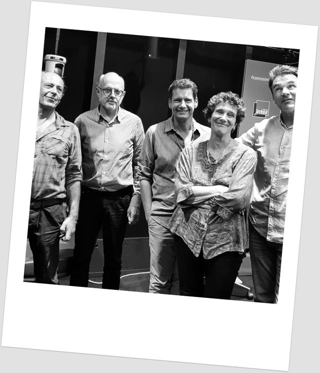 Gildas Flahault, Etienne Bourgois, Vincent Josse, Isabelle Autissier et Eric Gueret - Le grand Atelier, sept 2018