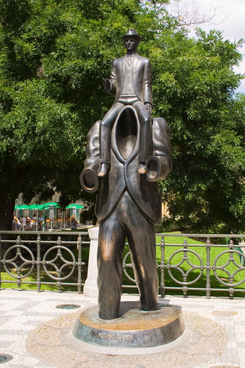 Monument "Franz Kafka" à Prague
