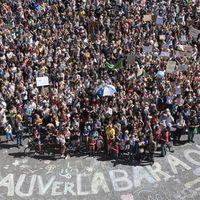 Marche pour le climat à Nantes, le 8 septembre 2018