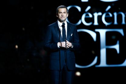 Guillaume Canet, acteur, réalisateur, scénariste et producteur français, lors de la cérémonie des Césars, en mars 2018. Guillaume Canet, acteur, réalisateur, scénariste et producteur français, lors de la cérémonie des Césars, en mars 2018.