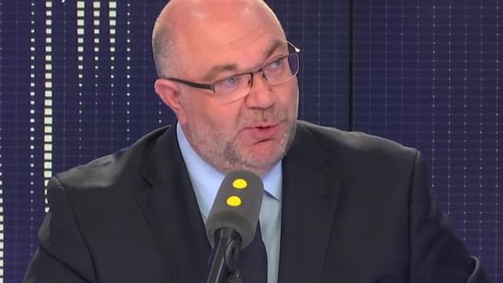 Le ministre de l'Agriculture, Stéphane Travert, invité de franceinfo lundi10 septembre 2018. - RADIO FRANCE / FRANCE INFO