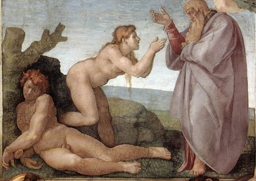 "La création d'Eve" (1509-1510)