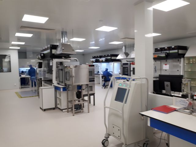 Ici, les mesures d’hygiènes sont drastiques.