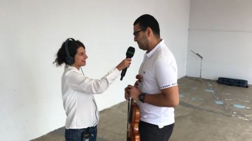 « Partager la musique, l’émotion, c’est quelque chose d’exceptionnel » La #RentreeEnMusique avec un élève du conservatoire @Blanc_Mesnil au micro de @SofiaAnastasio pour @francemusique