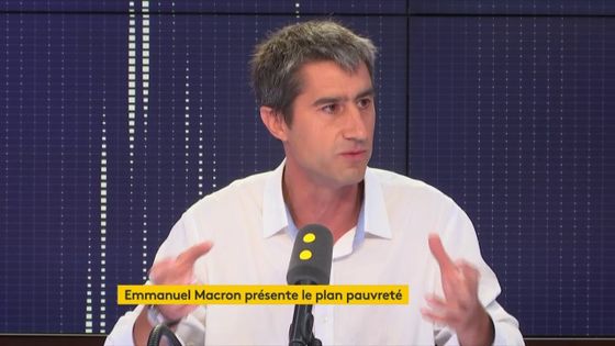 François Ruffin, député La France insoumise, invité sur franceinfo le jeudi 13 septembre. - FRANCEINFO / RADIOFRANCE