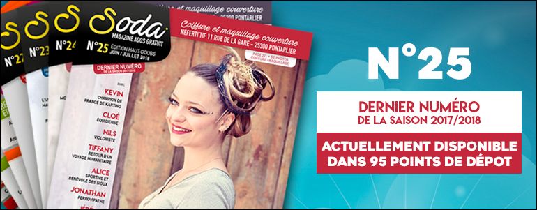 Prochain N° de Soda Magazine: En octobre !