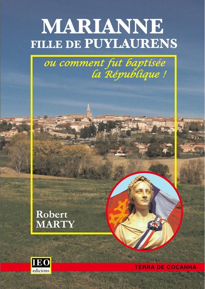 Couverture du livre de Robert Marty consacré à Marianne