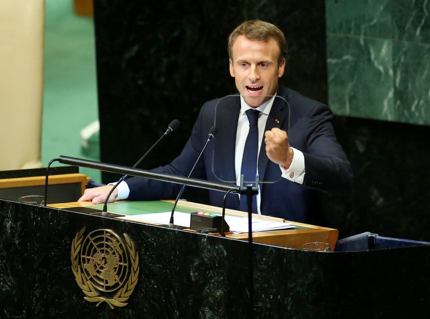 Emmanuel Macron à l'Assemblée générale des Nations unies