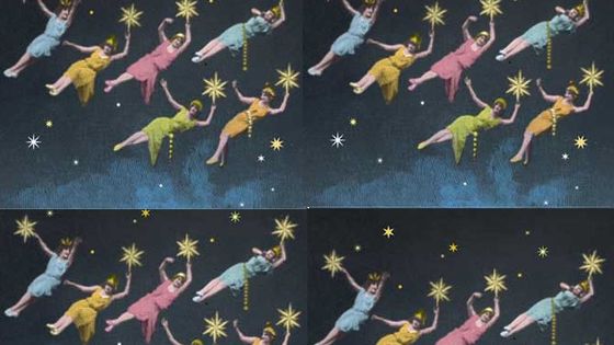 Photomontage réalisé à partir d'une image du film "A la conquête du pôle" (1912) de George Méliès. - via wikimédia, domaine public