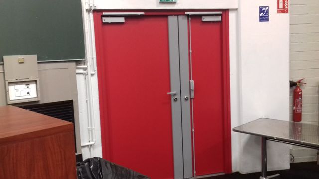 Les locaux de Tolbiac aujourd'hui repeints
