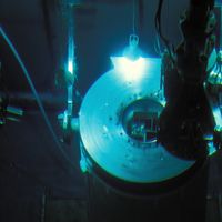 Centre nucléaire de la Hague en France (1990)