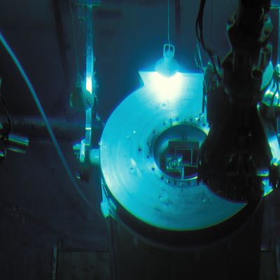 Centre nucléaire de la Hague en France (1990)