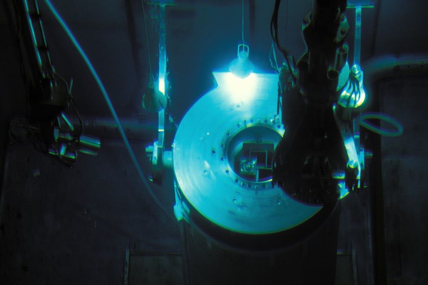 Centre nucléaire de la Hague en France (1990)