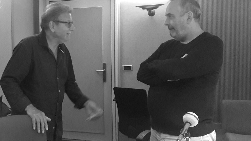 Charles Benarroch et Bruno Letort au studio 151 en sept 2018