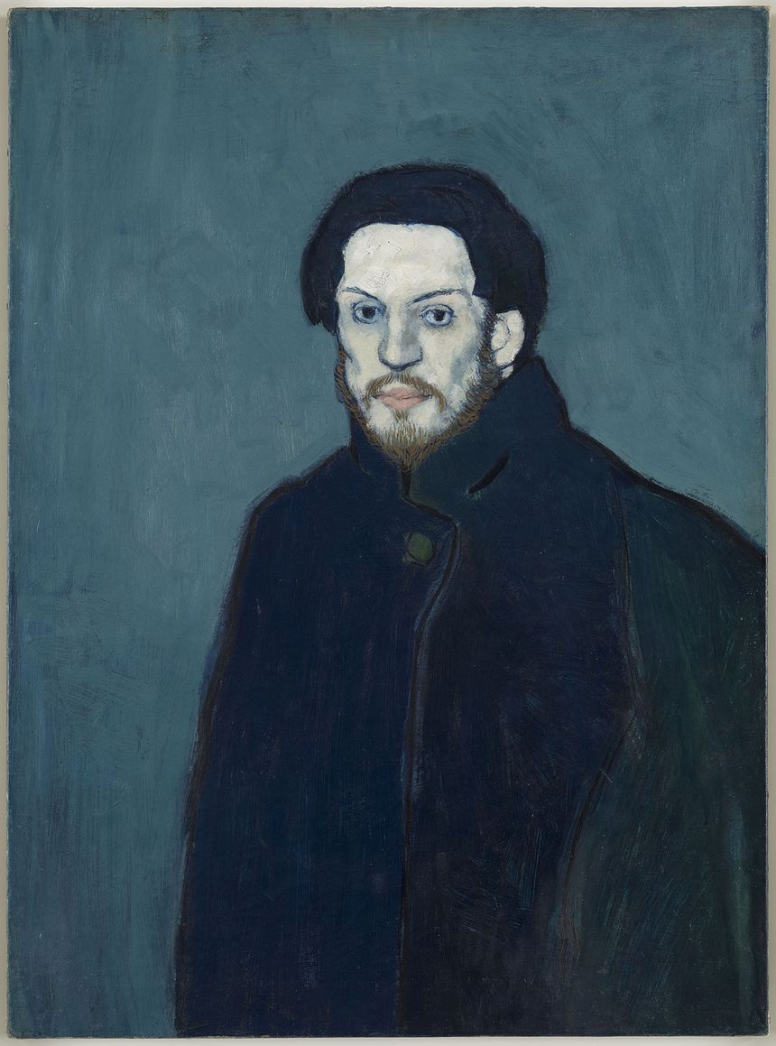 Autoportrait, Picasso, 1901