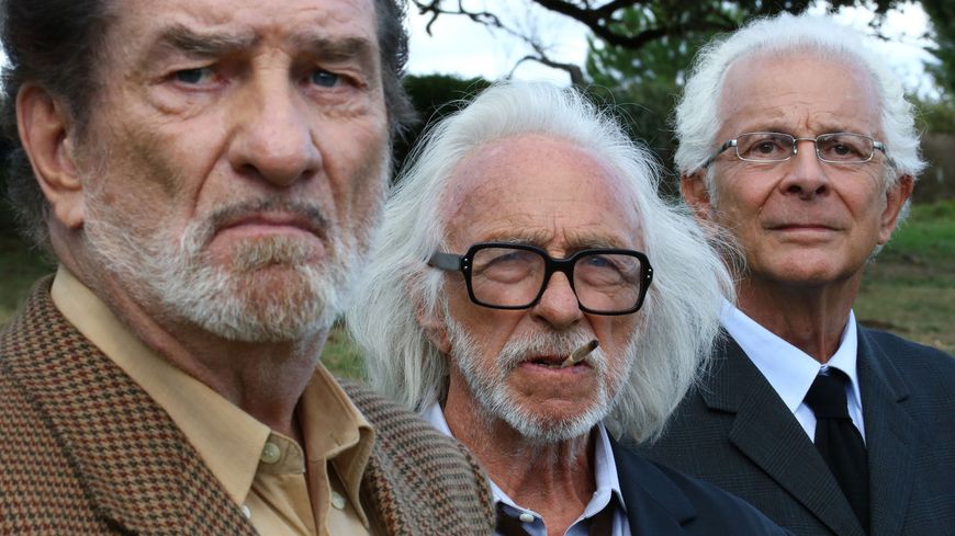 Le casting des "Vieux Fourneaux" : Eddy Mitchell, Pierre Richard et Roland Giraud (sortie dans les salles le 22 août 2018)