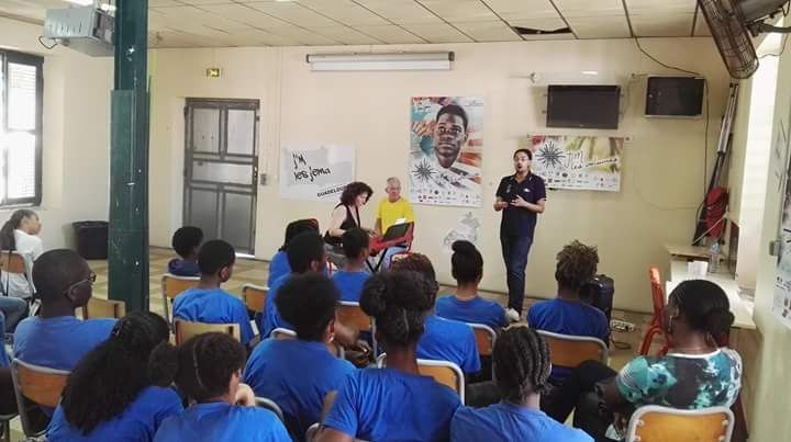 Masterclass de Fabrice di Falco pour le rectorat Antilles Guyane