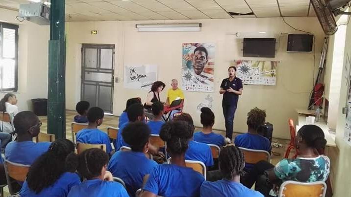 Masterclass de Fabrice di Falco pour le rectorat Antilles Guyane