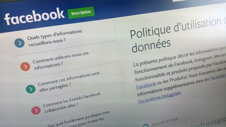 Facebook menacé de sanctions par la Commission européenne sur la question de la protection des données personnelles