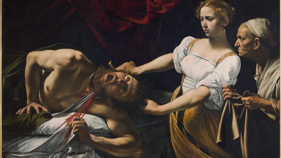 Judith, décapitant Holopherne, 1598, Le Caravage - Gallerie Nazionali di Arte Antica di Roma