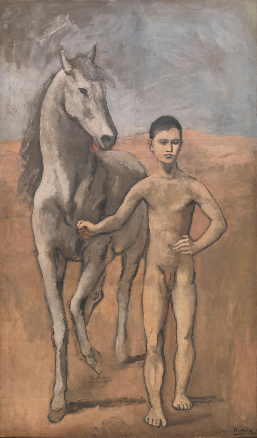 Le Meneur de cheval nu, Picasso, 1905-1906