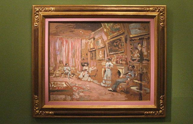 Messieurs et Mesdasmes Josse et gaston Bernheim-Jeune au 107, avenue Henri Martin (1905 - Galerie Bernheim-Jeune)