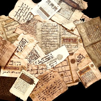 Manuscrits calligraphiés par Eléonore Cellard