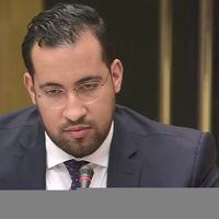 Alexandre Benalla lors de son audition parlementaire au Sénat, mercredi 19 septembre 2018.
