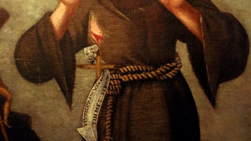 François d’Assise, dont le prénom est devenu un classique. Oeuvre de la collection privée de l’industriel marseillais Joseph Arakel exposée en 2016