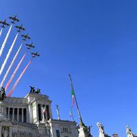 Republic Day le 2 juin 2018 sur la Place Venezia à Rome.