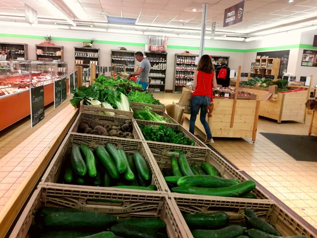 Le supermarché "Coeur Paysan" a ouvert ses portes à Colmar en 2016