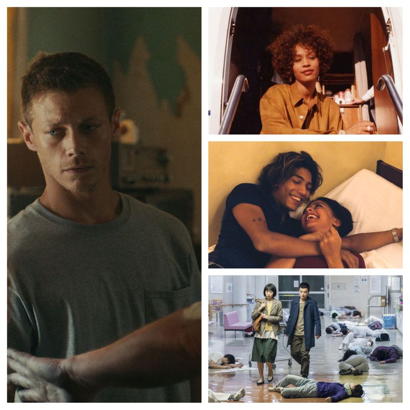 à gauche : "Sollers Point Baltimore" (© McCaul Lombardi), à droite : "Whitney" (© APR Sélection), "Shéhérazade" (© Ad Vitam), "Invasion" (© Art House)