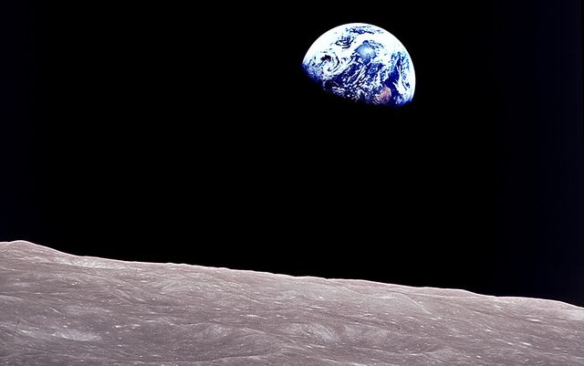 Lever de terre, pris depuis Apollo 8