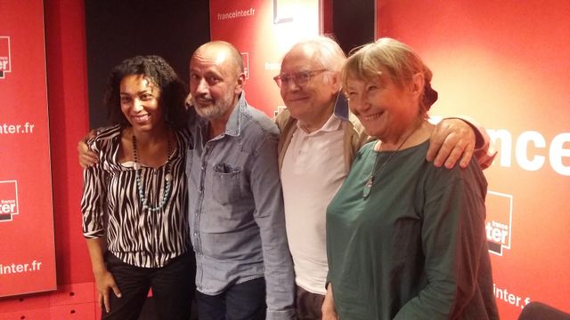 "Vous Les Femmes", de g. à d. : Estelle-Sarah Bulle, Daniel Morin, Albert Algoud, Catherine Sinet